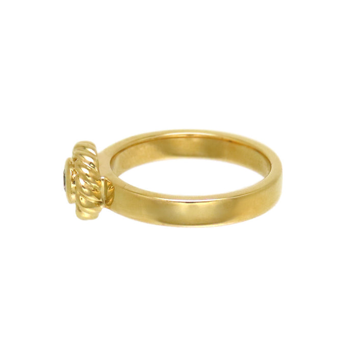 CHANEL 
Camellia Twist Ring