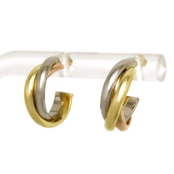 CARTIER 
Boucles d’oreilles Baby Trinity