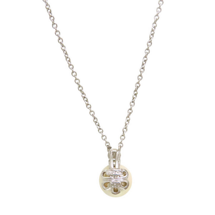 TIFFANY&Co. 
Signature Pearl Diamond Necklace