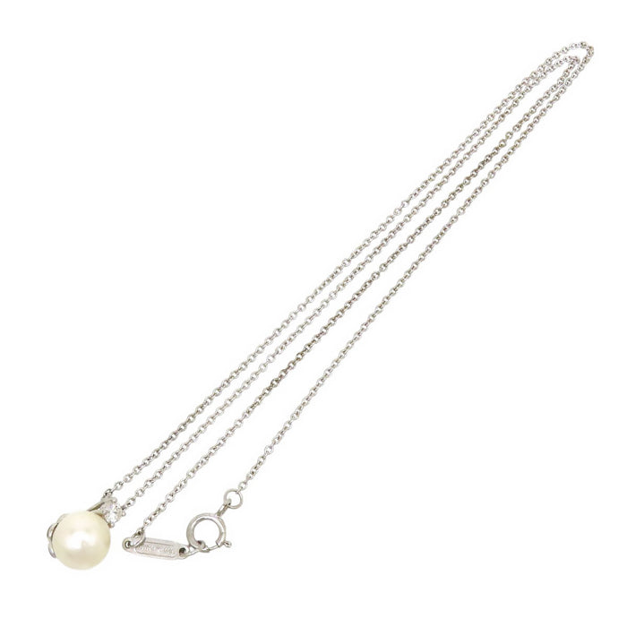 TIFFANY&Co. 
Signature Pearl Diamond Necklace