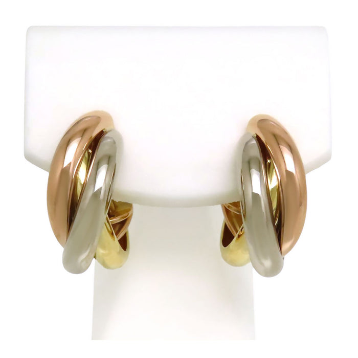 CARTIER 
トリニティ ピアス