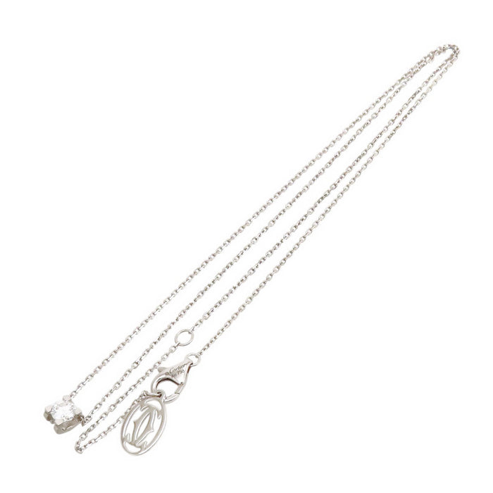 CARTIER 
C ドゥ カルティエ ソリテール ネックレス