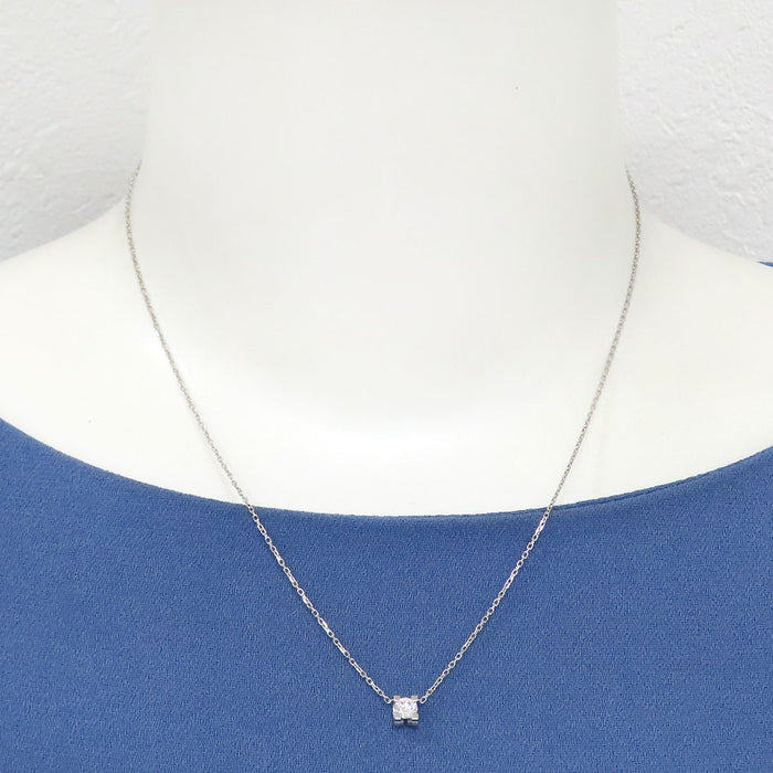 CARTIER 
C ドゥ カルティエ ソリテール ネックレス