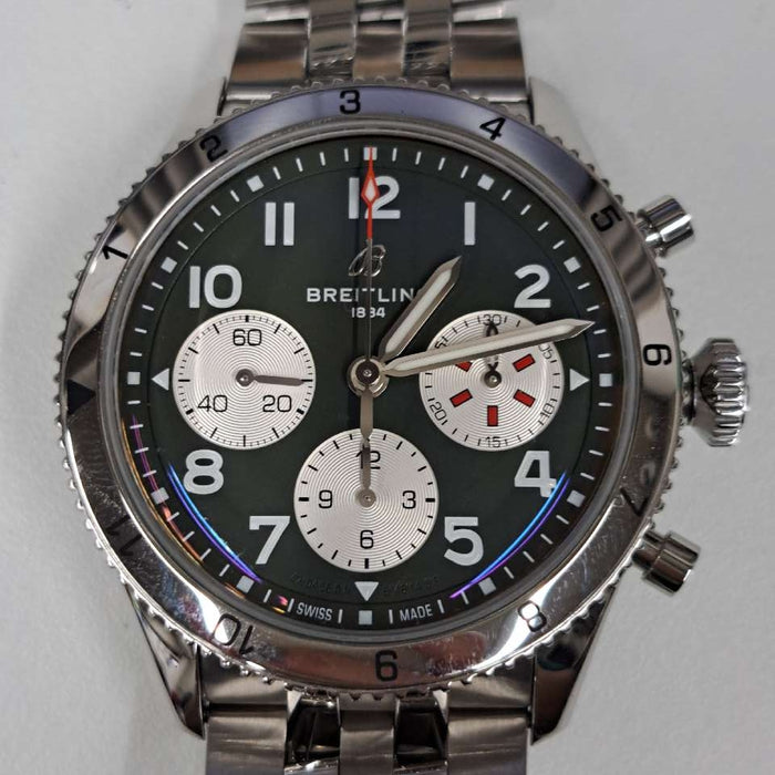 【WHOLESALES】
BREITLING 
A23380 
Classic Avi 
Box　Guarantee　Links