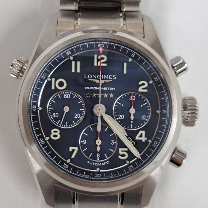 【WHOLESALES】
LONGINES 
L38204936 
スピリット 
ギャランティ(日付なし)　クロノメーター証