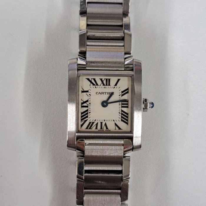 【WHOLESALES】
CARTIER 
W51008Q3 
タンク フランセーズ ウォッチ 
ギャランティ