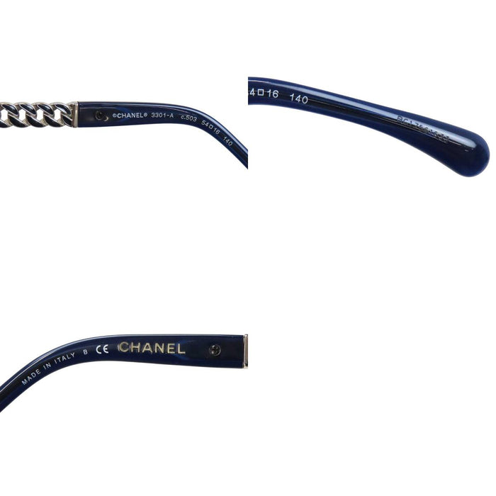 CHANEL 
COCO CC ロゴ 
ココマーク チェーン アイウェア