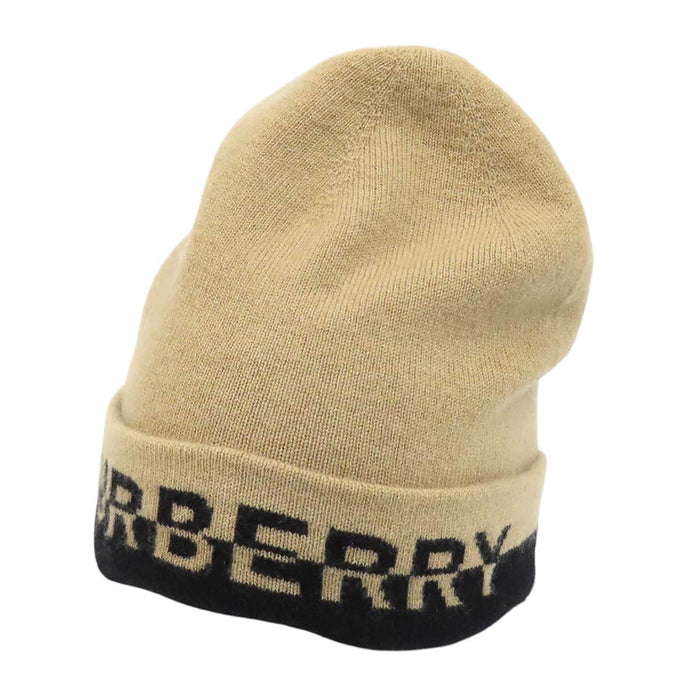 BURBERRY 
MH CORE CASHMERE BEANIE 
ロゴ カシミヤ ビーニー