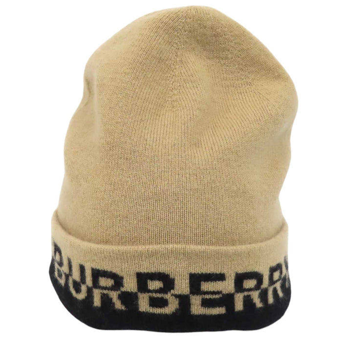 BURBERRY 
MH CORE CASHMERE BEANIE 
ロゴ カシミヤ ビーニー