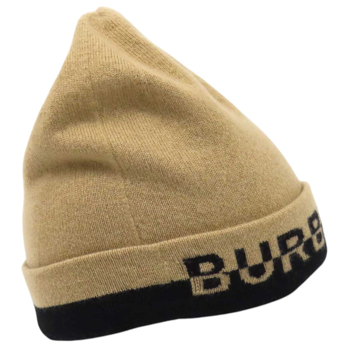 BURBERRY 
MH CORE CASHMERE BEANIE 
ロゴ カシミヤ ビーニー