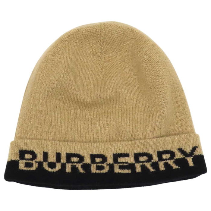 BURBERRY 
MH CORE CASHMERE BEANIE 
ロゴ カシミヤ ビーニー