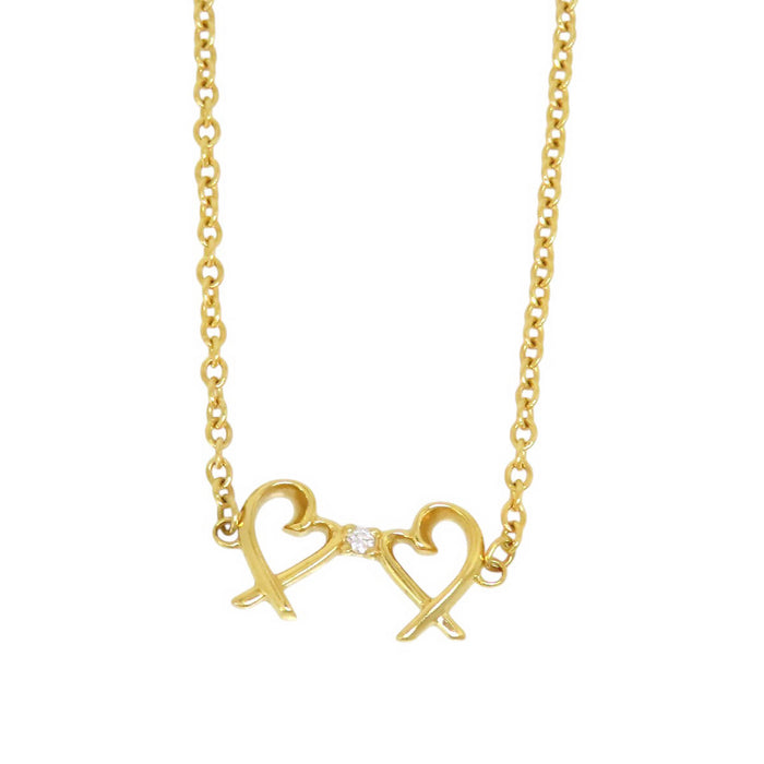 TIFFANY&Co. 
Double Loving Heart Bracelet