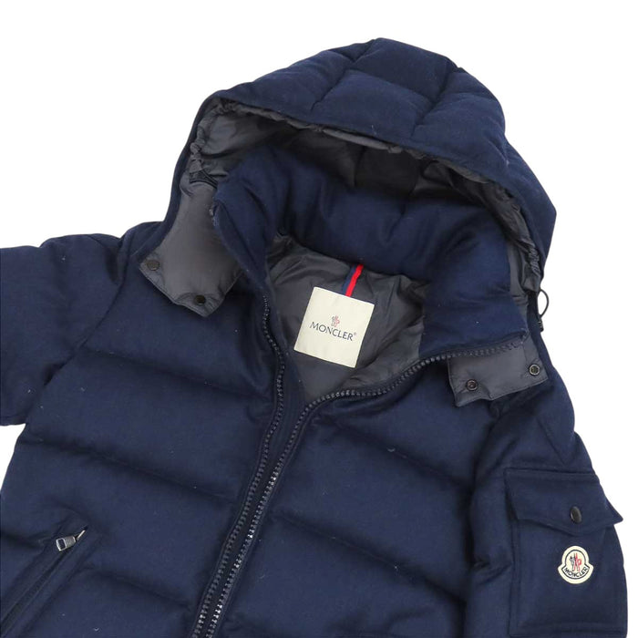 MONCLER 
ロゴ ウール ワッペン ダブルジップ 
MONTGENEVRE モンジュネーブル ダウンジャケット