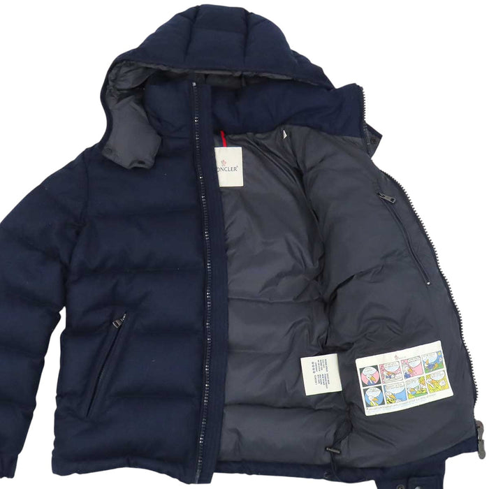 MONCLER 
ロゴ ウール ワッペン ダブルジップ 
MONTGENEVRE モンジュネーブル ダウンジャケット