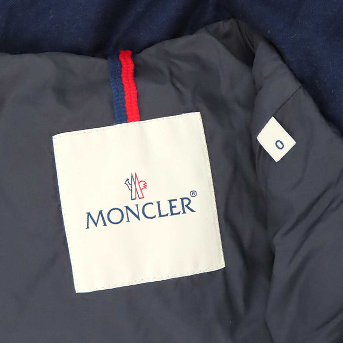 MONCLER 
ロゴ ウール ワッペン ダブルジップ 
MONTGENEVRE モンジュネーブル ダウンジャケット