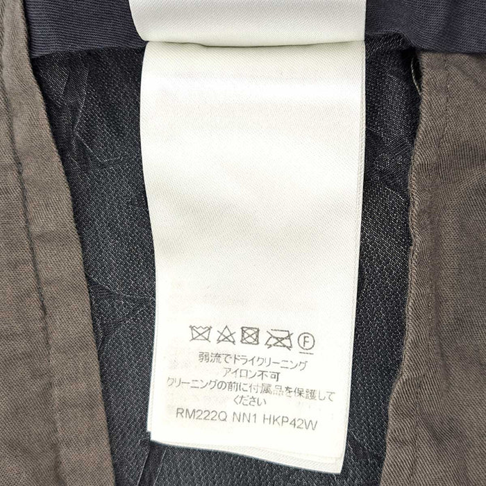 LOUIS VUITTON 
LV センタープレス 総柄 コットン 
モノグラム テーパード スラックス