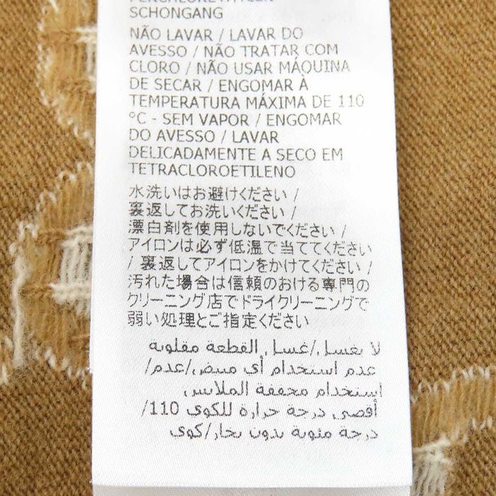 GUCCI 
ロゴ 総柄 Vネック 
GG カーディガン