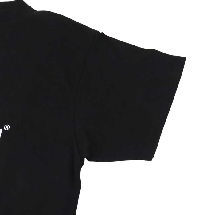 BALENCIAGA 
コットン クルーネック 
レイヤード スポーツロゴ Tシャツ