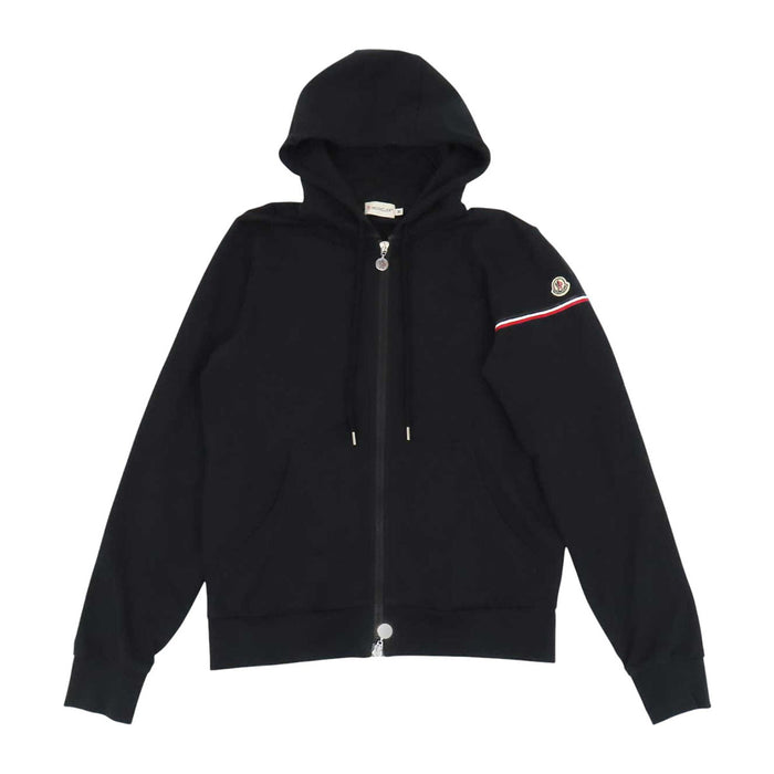 MONCLER 
ロゴ ワッペン スウェット フーディ コットン 
MAGLIA CARDIGAN ジップアップ パーカー