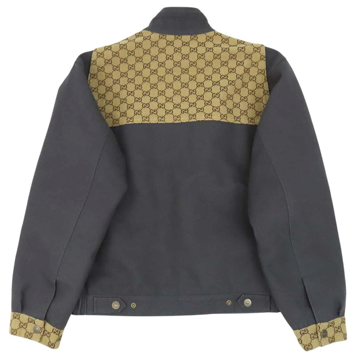 GUCCI 
ロゴ スタンドカラー コーデュロイカラー 
GGキャンバス コットン ジャケット