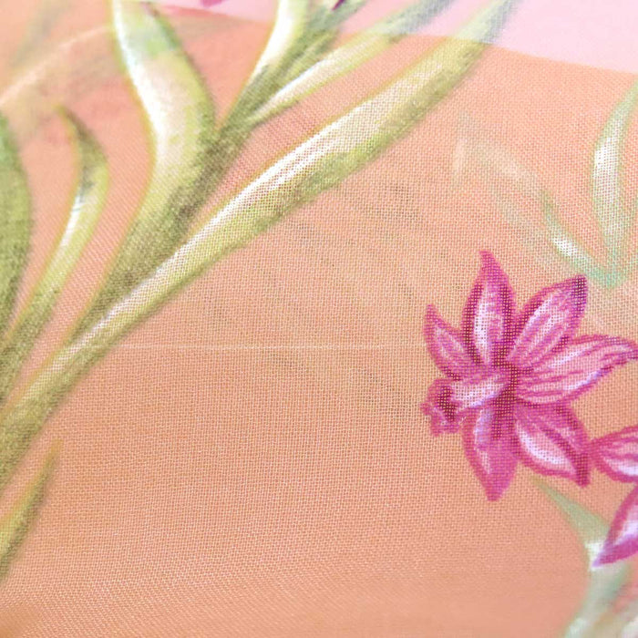 HERMES 
スカーフ 大判 シルク シースルー 
カレ 90 シルクモスリン スカーフ Chaval Fleuri 
花咲く馬 シュヴァル フルリ