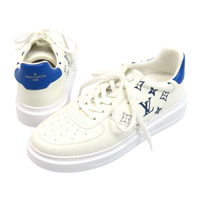 LOUIS VUITTON 
LV ロゴ レザー レースアップ 
ビバリーヒルズ ライン スニーカー 
モノグラム