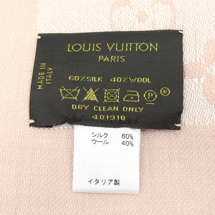 LOUIS VUITTON 
LV シルク ウール ストール 
ショール モノグラム