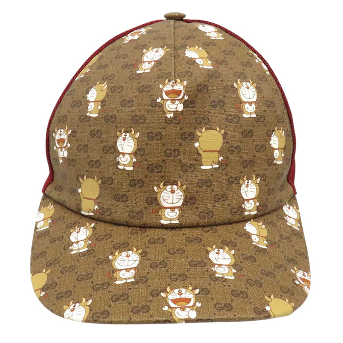 GUCCI 
コラボ Doraemon x Gucci 
ドラえもん ミニGGスプリーム メッシュ キャップ