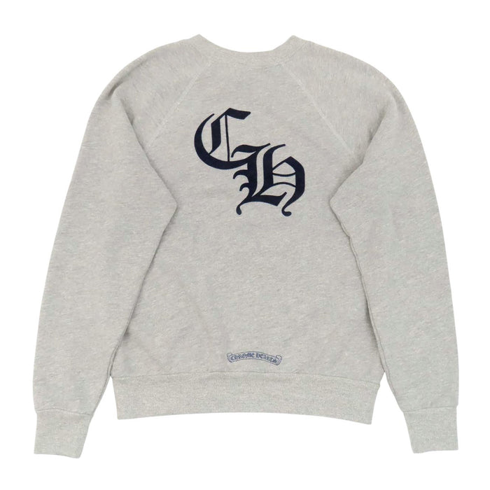 CHROME HEARTS 
トリプルクロス フロッキー コットン クルーネック 
Y NOT セメタリークロス CH スウェット トレーナー