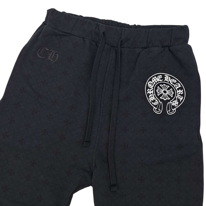 CHROME HEARTS 
ロゴ コットン 
CHプラス 総柄 ホースシュー スウェット パンツ
