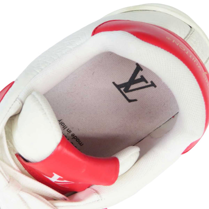 LOUIS VUITTON 
LV 草間彌生 ドット レザー レースアップ 
× YK トレイナー ライン スニーカー