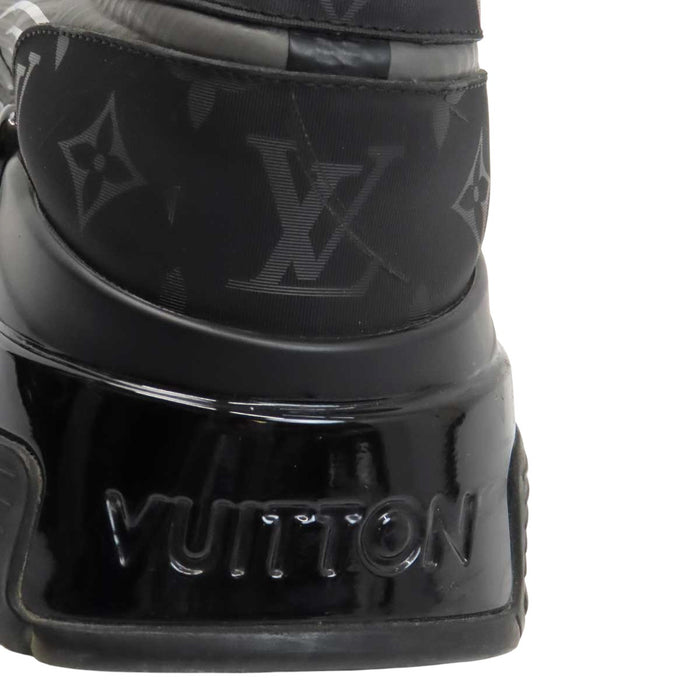 LOUIS VUITTON 
LV ロゴ ソックススニーカー ニット メッシュ 
ランアウェイ パルス ライン スニーカー 
モノグラム