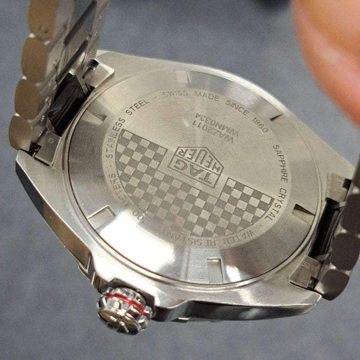 【WHOLESALES】
TAG HEUER 
WAZ2011.BA0843 
フォーミュラー1 
箱　ギャランティ　コマ×4