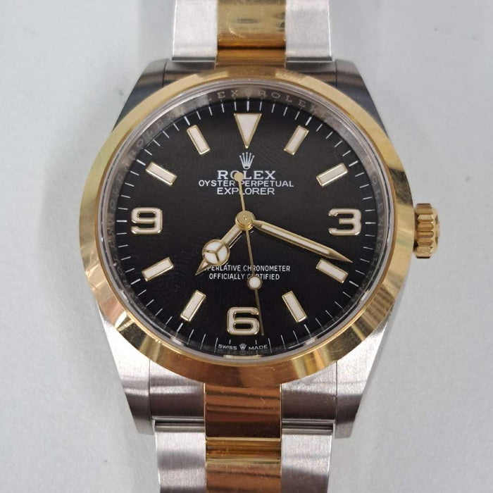 【WHOLESALES】
ROLEX 
124273 
エクスプローラーI 
箱　ギャランティ