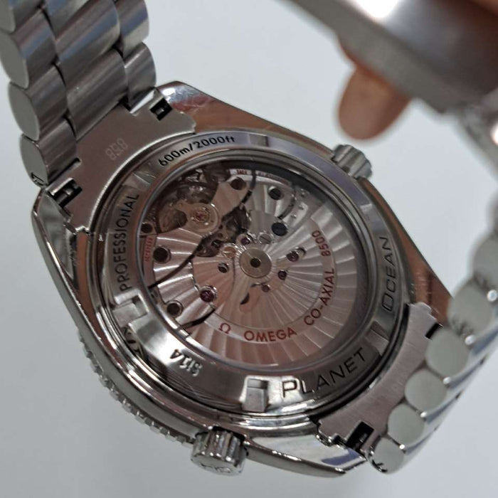 【WHOLESALES】
OMEGA 
232.30.42.21.01.002 
Seamaster Planet Ocean 
Garantie, pictogrammes