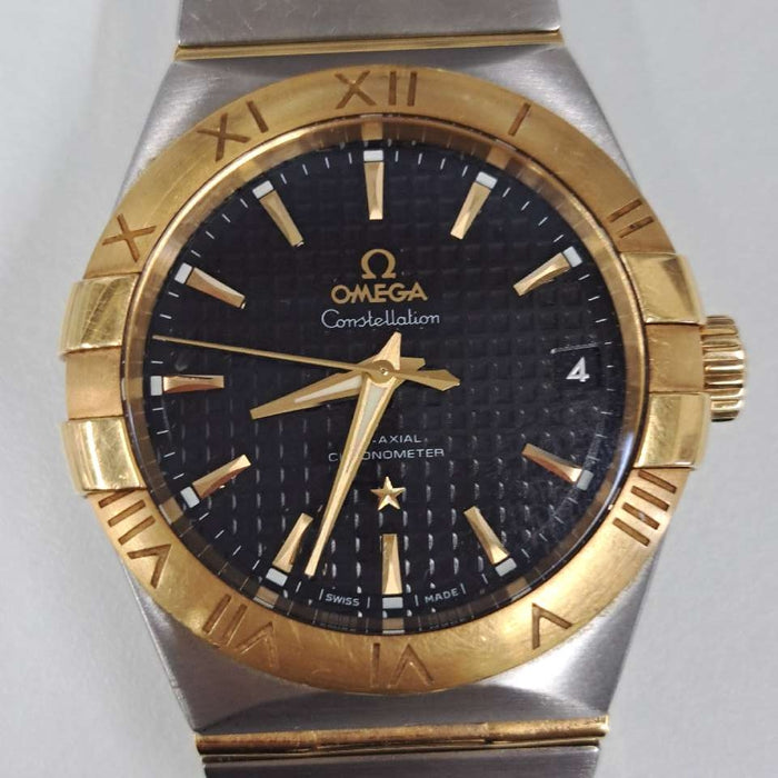 【WHOLESALES】
OMEGA 
123.20.38.21.01.002 
コンステレーション 
箱（内箱劣化）　ギャランティ(日付、ショップ印なし)　ピクトグラム　コマ×2