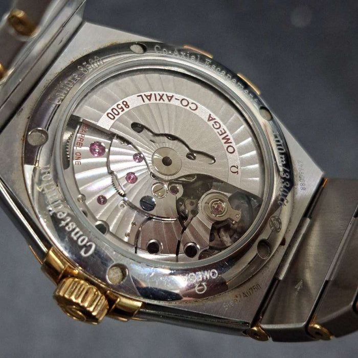 【WHOLESALES】
OMEGA 
123.20.38.21.01.002 
コンステレーション 
箱（内箱劣化）　ギャランティ(日付、ショップ印なし)　ピクトグラム　コマ×2