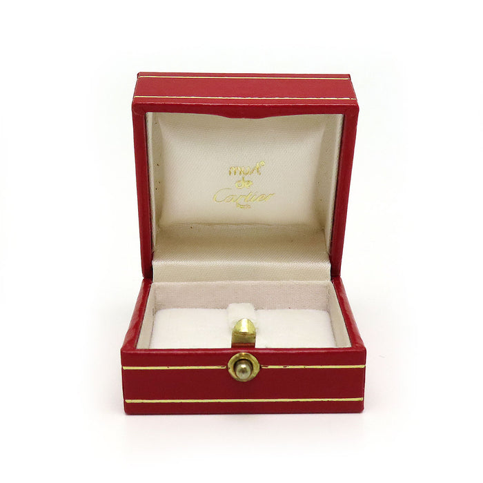 CARTIER 
Scatola interna per custodia anelli