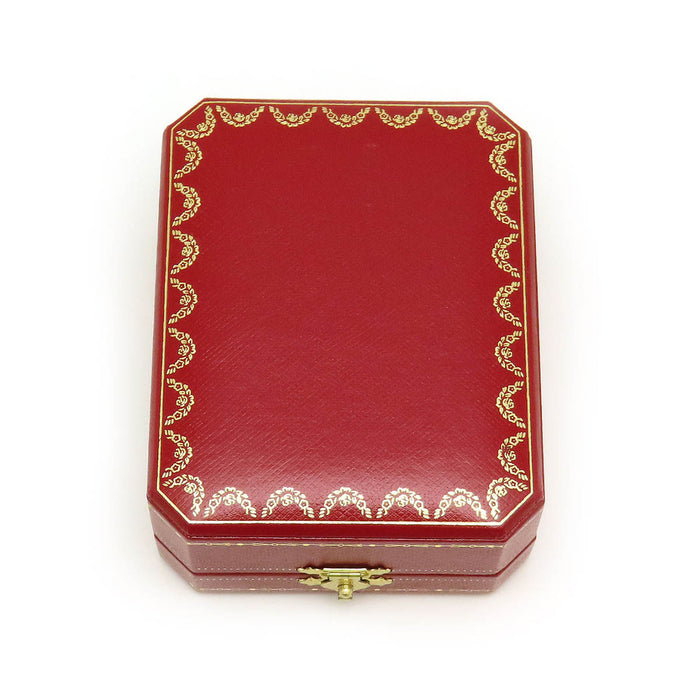 CARTIER 
Scatola interna con doppio anello