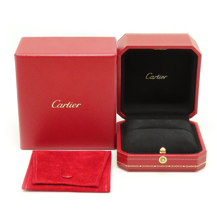 CARTIER 
Custodia per anello e sacchetto
